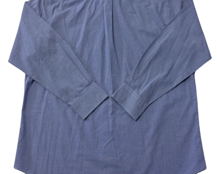 Ralph Lauren Blue Micro-Check Non-Iron Dress Shirt