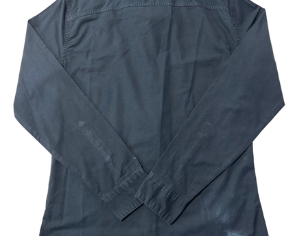 Hollister Navy Blue Muscle Fit Epic Flex Stretch Shirt