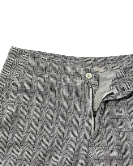 Billabong Black and White Glen Plaid Shorts