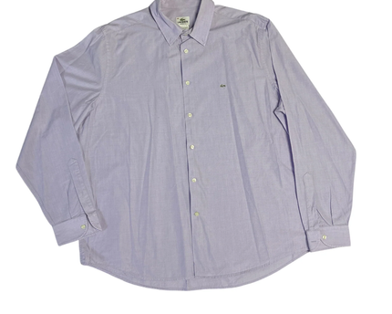 Lacoste Lavender Crocodile Long Sleeve Shirt