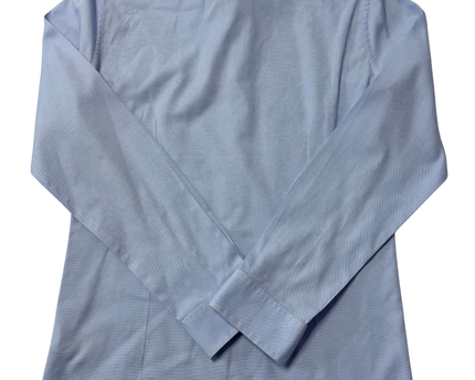 Calvin Klein Light Blue Fitted Cotton Dress Shirt