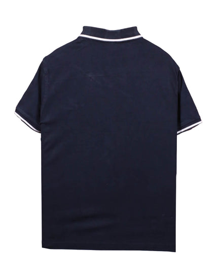 Tommy Hilfiger Classic Navy Blue Piqué Polo Shirt