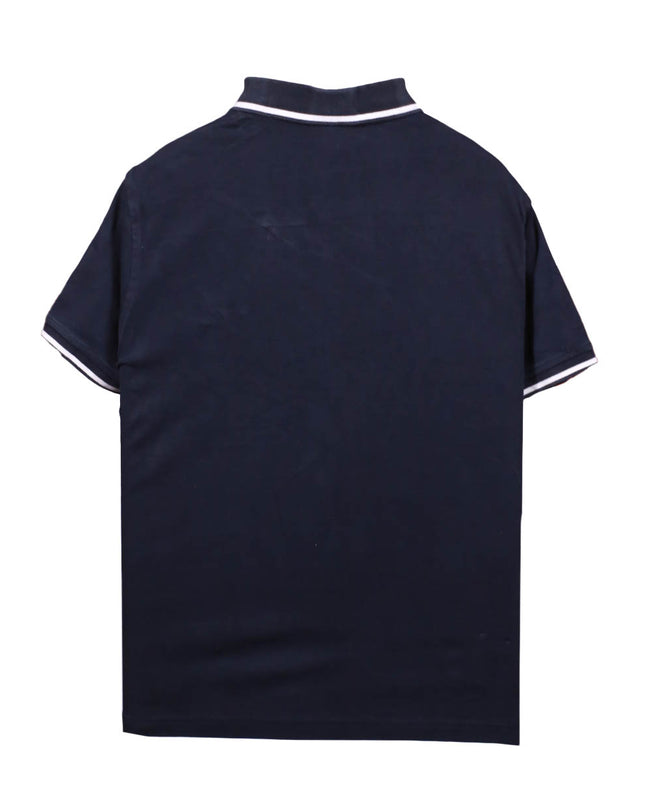 Tommy Hilfiger Classic Navy Blue Piqué Polo Shirt