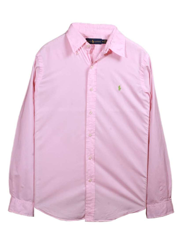 Ralph Lauren Classic Fit Oxford Pink Shirt - L