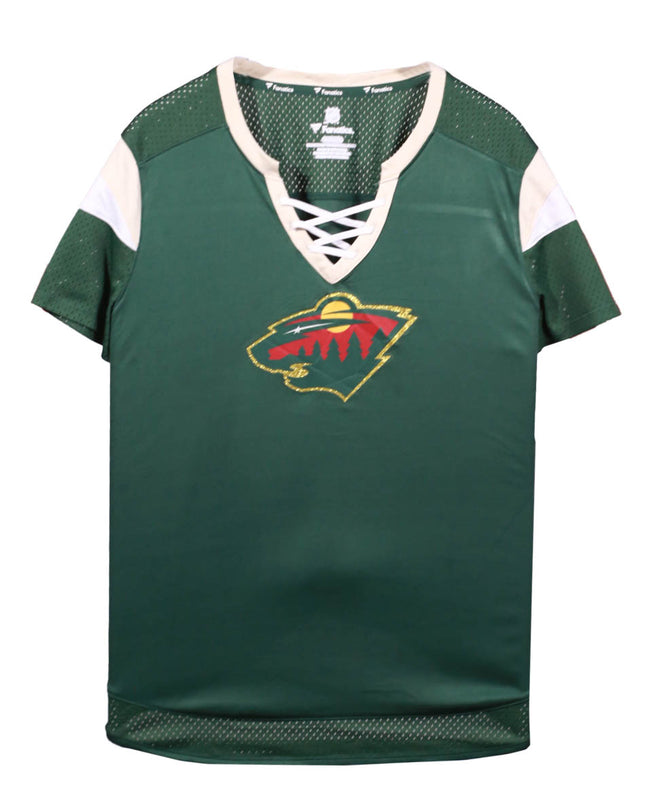 NHL Fanatics Minnesota Wild Women’s Hockey Jersey