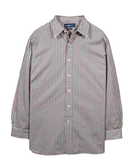 Ralph Lauren Custom Fit Striped Button Up Casual Shirt