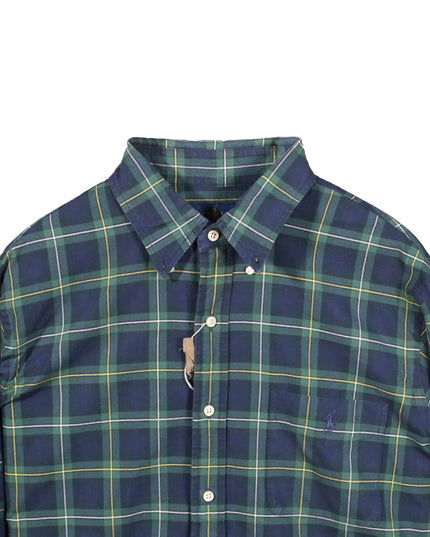Ralph Lauren Oxford Plaid Long Sleeve Shirt