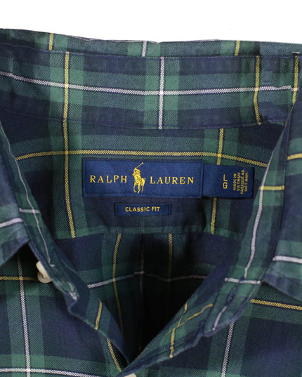 Ralph Lauren Oxford Plaid Long Sleeve Shirt