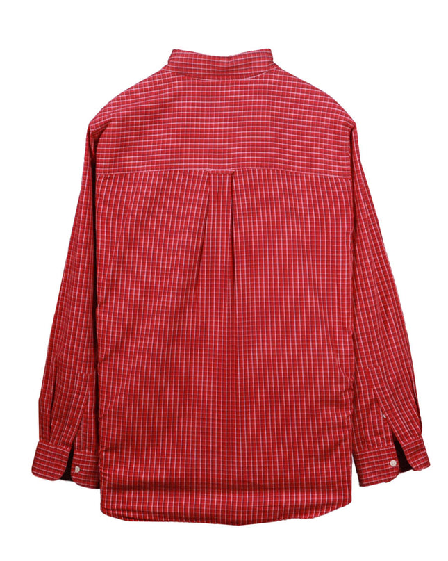 Chaps Red Checkered Long Sleeve Button-Down Shirt