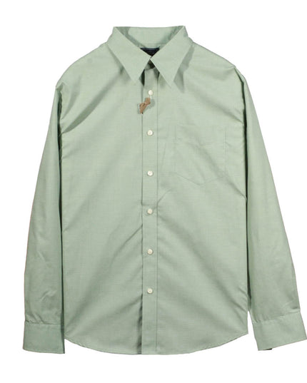 Dockers Long Sleeve Cotton Green Formal Shirt