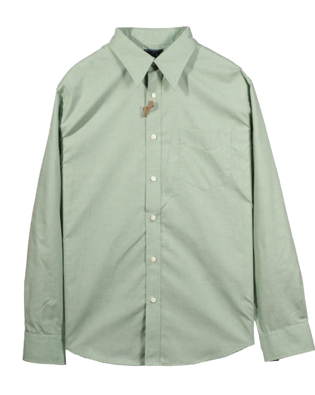 Dockers Long Sleeve Cotton Green Formal Shirt
