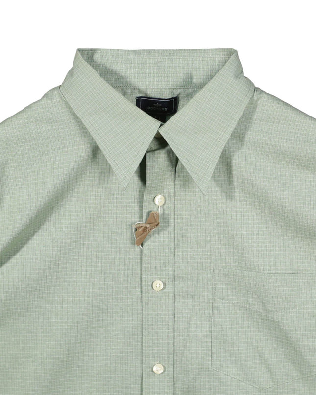 Dockers Long Sleeve Cotton Green Formal Shirt