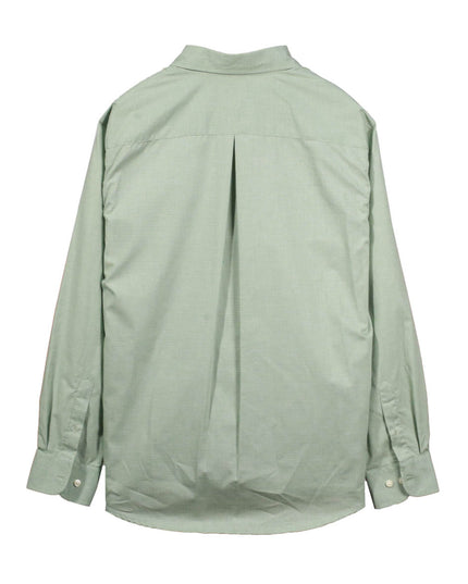 Dockers Long Sleeve Cotton Green Formal Shirt