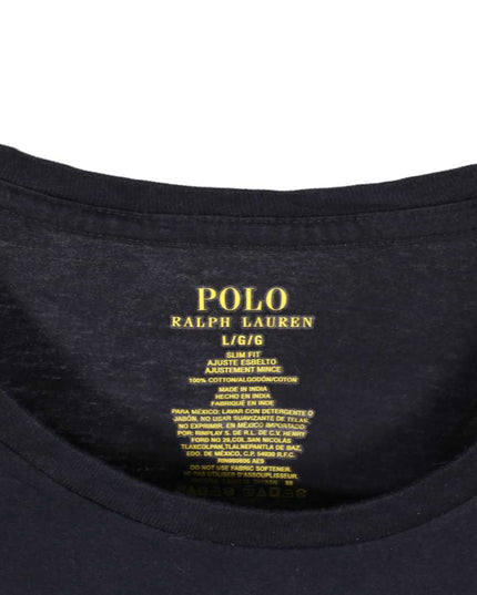 Ralph Lauren Slim Fit Black Crewneck T-Shirt - M
