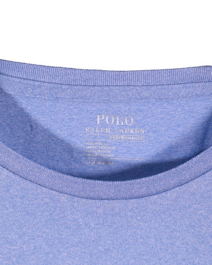 Ralph Lauren Pony Short Sleeve Round Neck Light Blue T-Shirt