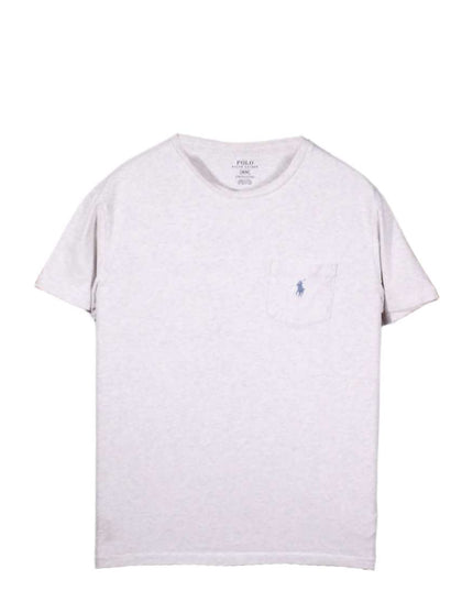 Ralph Lauren Short Sleeve White Pocket T-Shirt - M