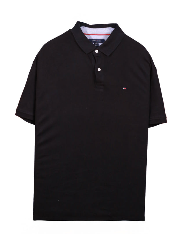 Tommy Hilfiger THFLEX Regular Fit Solid Mesh Polo Shirt