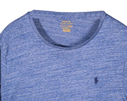 Ralph Lauren Blue Short Sleeve Crewneck Cotton T-Shirt - L