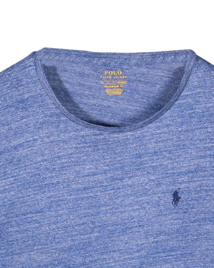 Ralph Lauren Blue Short Sleeve Crewneck Cotton T-Shirt - L