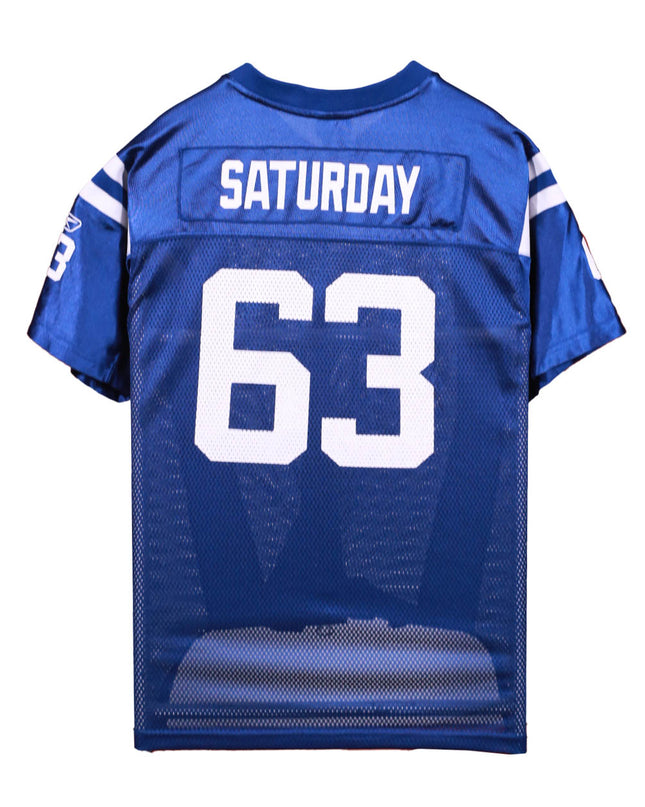 Reebok Vintage NFL Indianapolis Colts Jeff Saturday Jersey