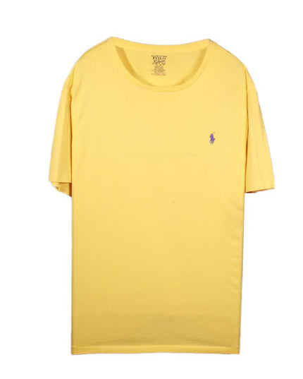 Ralph Lauren Custom Fit Yellow Crewneck T-Shirt -XXL