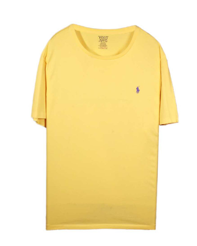 Ralph Lauren Custom Fit Yellow Crewneck T-Shirt -XXL