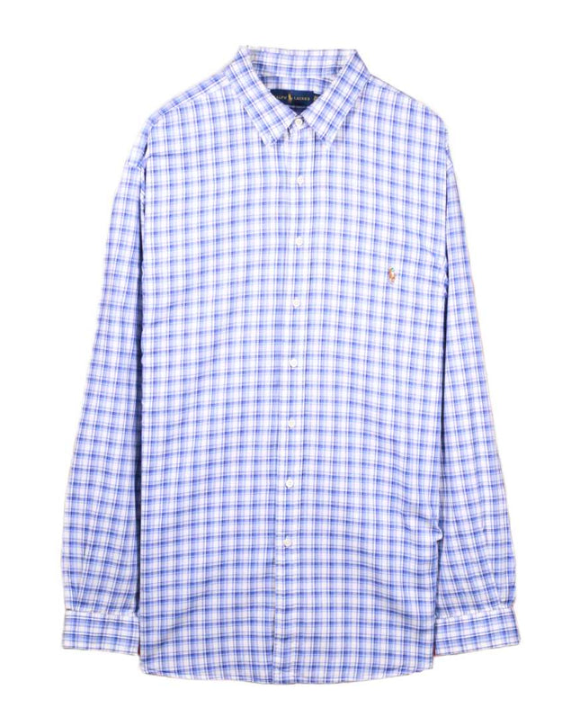 Ralph Lauren Classic Fit Oxford Blue Shirt - XXL