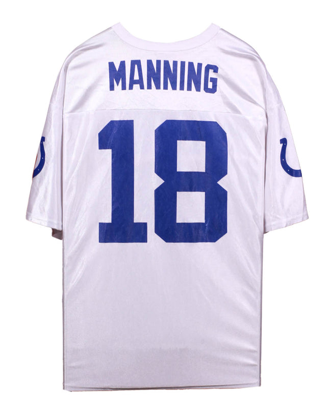 NFL Players Inc Peyton Manning #18 White Indianapolis Colts Jersey