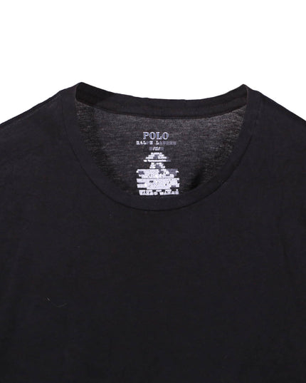 Ralph Lauren Black Crew Neck Pony Logo Classic T-Shirt