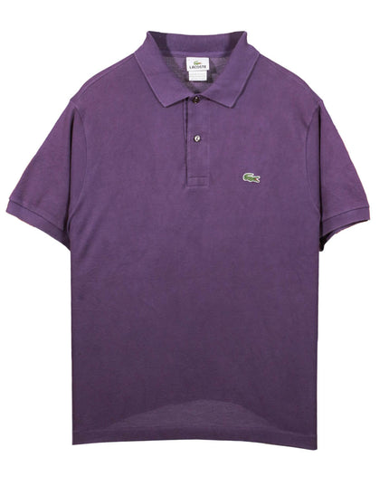 Lacoste Classic Purple Cotton Piqué Polo Shirt