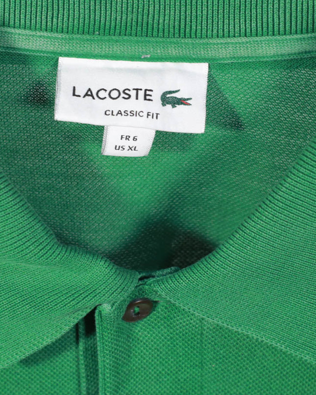 Lacoste Green Classic Regular Fit Polo Shirt
