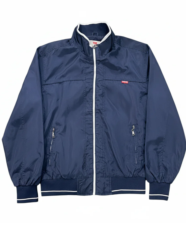 Levi's Navy Blue Lightweight Sporty Windbreaker Jacket