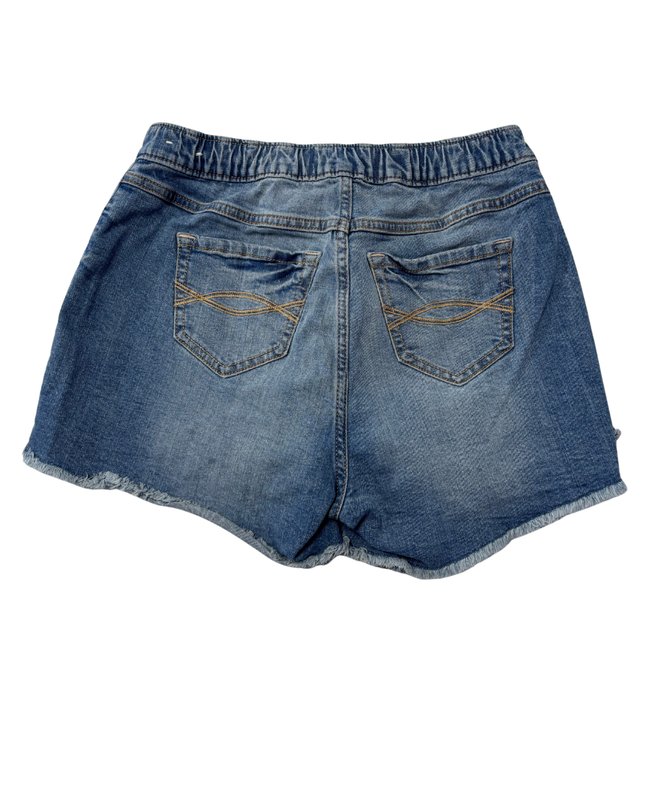 Abercrombie Kids Blue Denim Wrap Skort