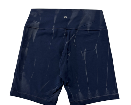 Lululemon Navy Blue Wunder Train High-Rise Athletic Shorts