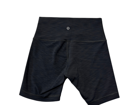 Lululemon Dark Grey High-Rise Activewear Biker Shorts