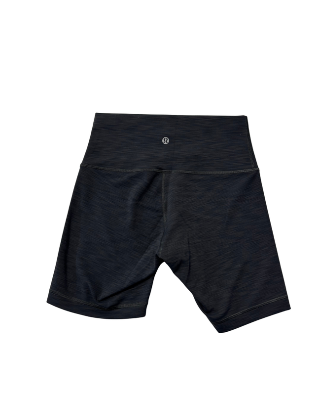 Lululemon Dark Grey High-Rise Activewear Biker Shorts