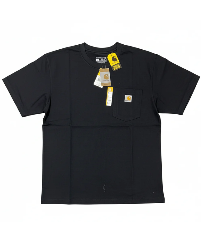 Carhartt Black Loose Fit Short Sleeve Pocket T-Shirt W/Tags