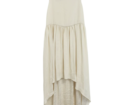 Mango Beige Sleeveless High-Low Dress W/TAG