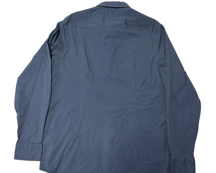 Tommy Hilfiger Blue Slim Fit Stretch Long Sleeve Shirt