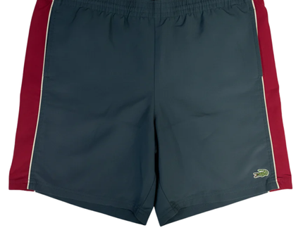Lacoste Teal Colorblock Performance Sports Shorts