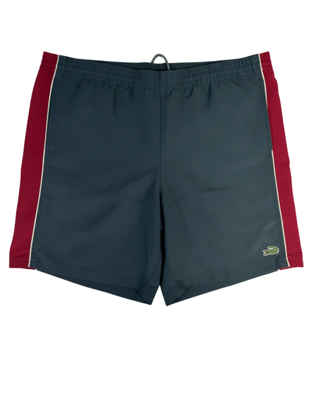 Lacoste Teal Colorblock Performance Sports Shorts