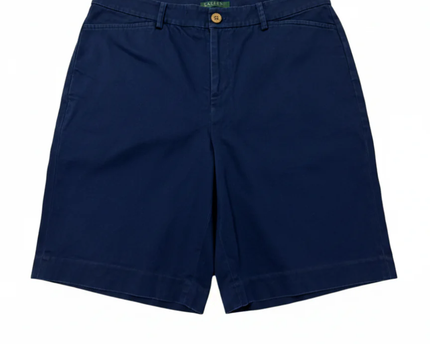 Lauren Ralph Lauren Navy Blue Chino Shorts
