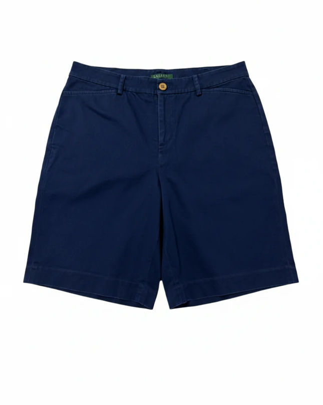 Lauren Ralph Lauren Navy Blue Chino Shorts