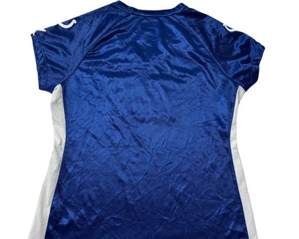 NFL Team Apparel Blue Indianapolis Colts Rhinestone Mesh Jersey