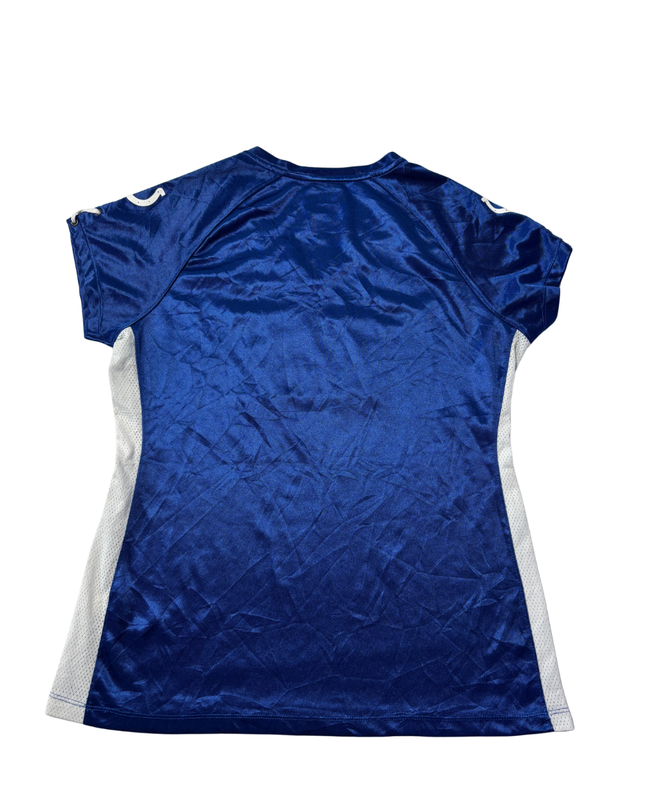 NFL Team Apparel Blue Indianapolis Colts Rhinestone Mesh Jersey