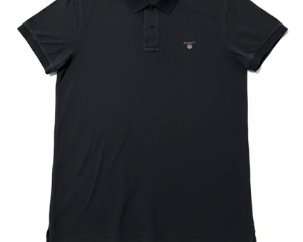 GANT Navy blue Slim Fit Cotton Polo Shirt