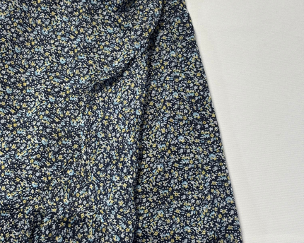 Abercrombie & Fitch Navy Floral Mini Skirt