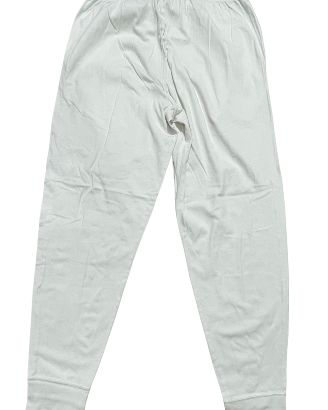 Polo Ralph Lauren White Graphic Logo Joggers