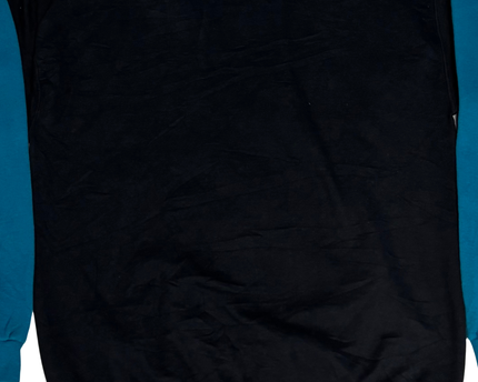 Stussy Black/Teal Paneled Logo Sweatshirt
