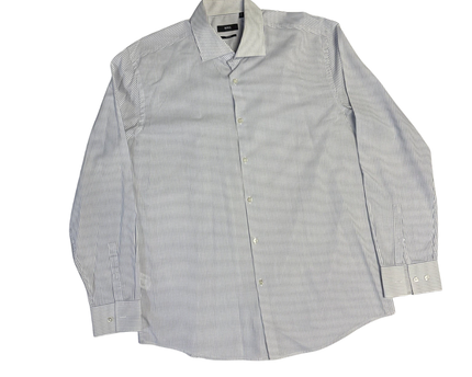 BOSS White Striped Slim Shirt